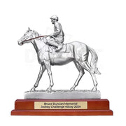 Majestic Horse Jockey Trophy