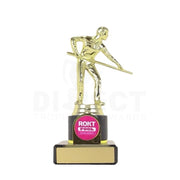 Pool Billiard Figroph Gold Trophy