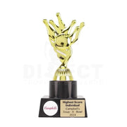 Ten Pin Figroph Gold Trophy