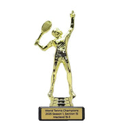 Male Tennis Figure Trophy