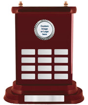 Grand Woodgrain Silver Perpetual Trophy