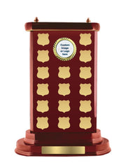 Grand Woodgrain Gold Perpetual Trophy