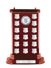 Grand Woodgrain Silver Perpetual Trophy