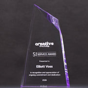 Glaciere Acrylic Purple Award
