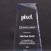 Spire Acrylic Blue Award