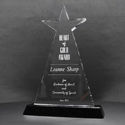 Blacklear Crystal Star Trophy