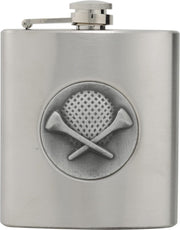 Golf Stainless Steel Flask 6oz