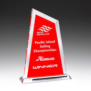 Ultra Glass Red Trophy