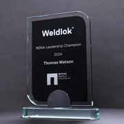 Modulo Glass Black Trophy