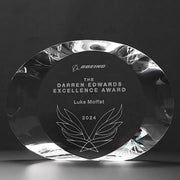 Infiniti Crystal Oval Trophy