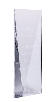 Infiniti Crystal Rectangle Trophy