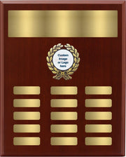 Walnut Timber Perpetual Plaque