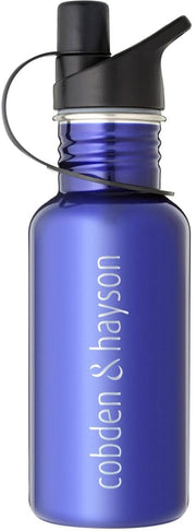 Laserable Blue Water Bottle 500ml