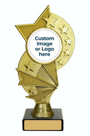 Five Star Gold Pivot Trophy