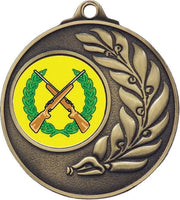 Rifle Shooting Antique Eco Wreath Medal
