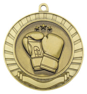 Eco Scroll Boxing Medal