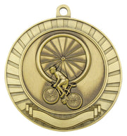 Eco Scroll Cycling Medal