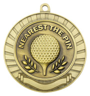 Eco Scroll Golf Nearest the Pin Medal