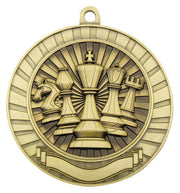 Eco Scroll Chess Medal