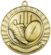 Eco Scroll Footy Medal