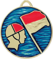 Lifesaving Medal Painted Gold
