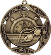 Galaxy Swimming Medal