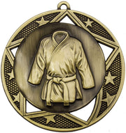 Karate Star Cutout Medal