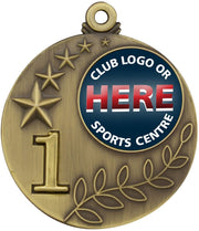 Two Tone Logo Medal