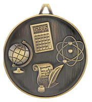 Scholarship Medal Academic Gold