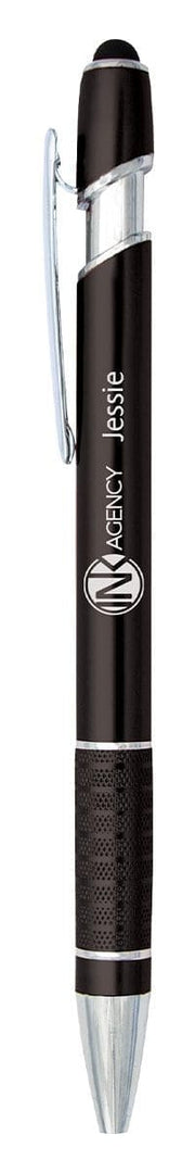 Stylus Ballpoint Aluminium Pen Black