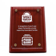 Floating Acrylic Engraved Plaque