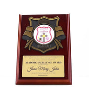 Banner Walnut Trophy Plaque