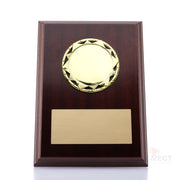 Compass Walnut Trophy Plaque