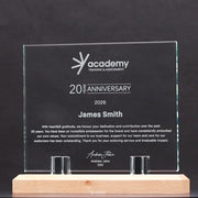 Vantage Glass Metal Award