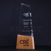 Iconiswift Crystal Wood Trophy