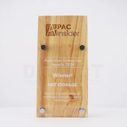 Ascent Wood Acrylic Trophy