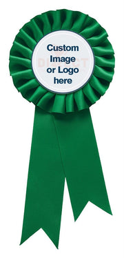 Green Rosette wHook
