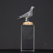 Pigeon Budget Crystal Trophy