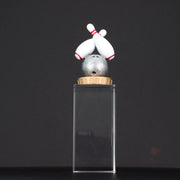 Tenpin Budget Crystal Trophy