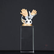 Goalie Budget Crystal Trophy