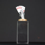 Cards Budget Crystal Trophy