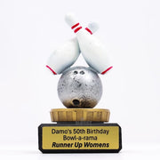 Tenpin Marble Trophy