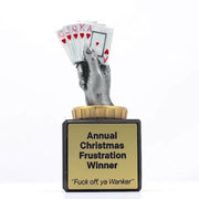 Cards Marble Trophy