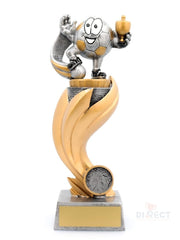 Football Character Flame Trophy