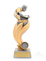 Snooker Pool Flame Trophy