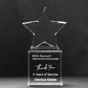 Crystal Mini Star Trophy