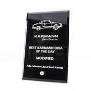 Craft Plaque Black Trophy