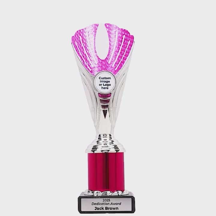 Mira Silver Pink Cup