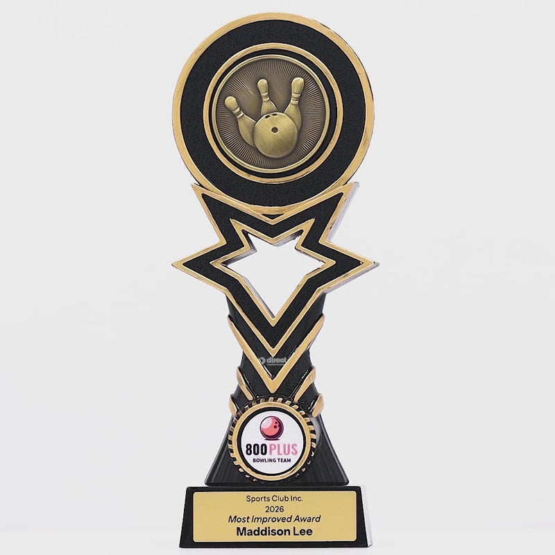 Orion Tenpin Bowling Trophy - product video