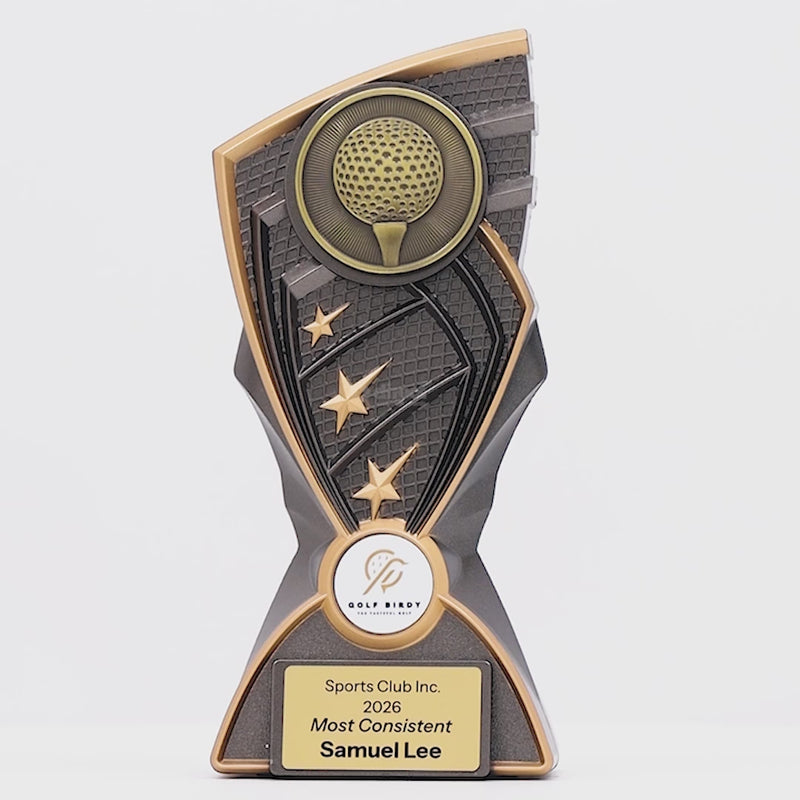 Onyx Golf Trophy - product video